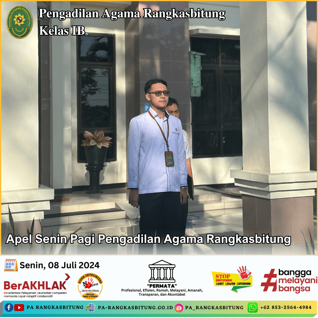 Apel Senin Pagi 08 Juli 2024 1